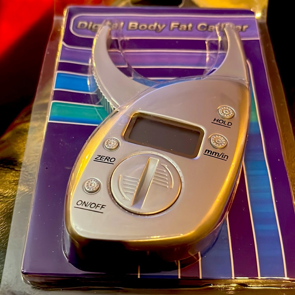 New sealed Digital Body Fat Caliper